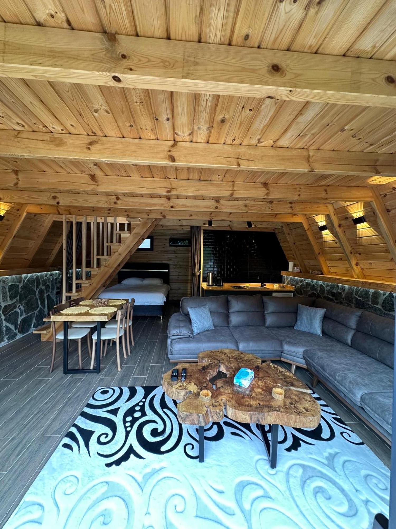 Ruby Bungalov Dogal Yasam Evleri Bed and Breakfast Pazar  Buitenkant foto